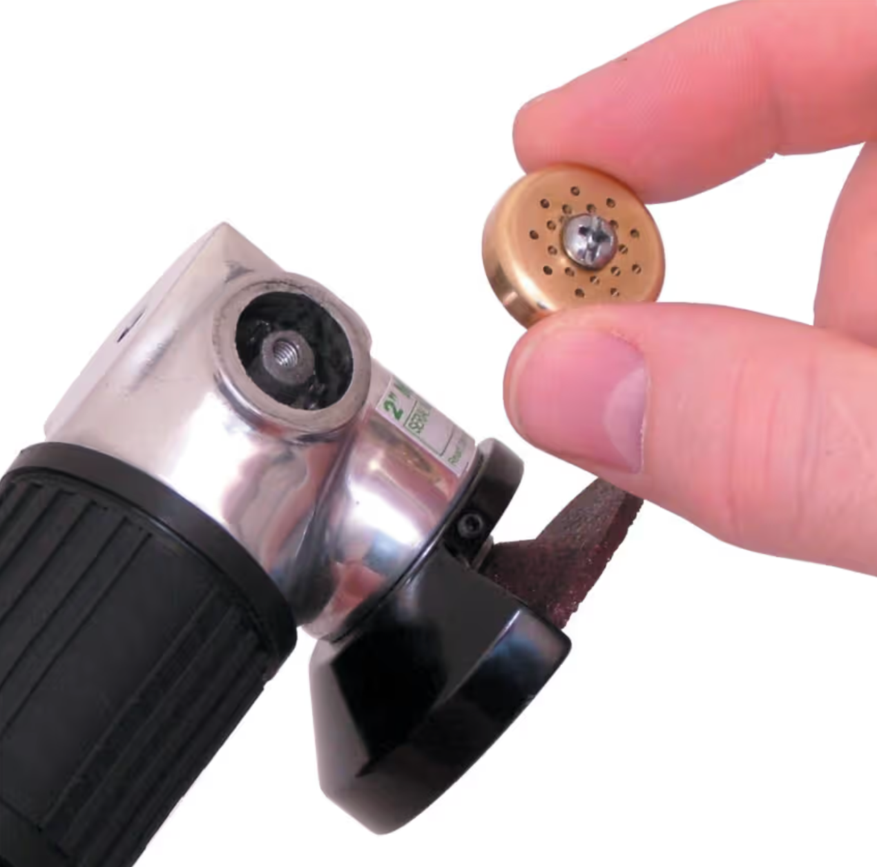 Kobe Green Line FAG050m Air Angle Mini Die Grinder 20,000RPM 225W | 4 Grinding Discs | KBE2702090K KOBE