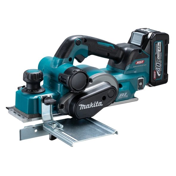 Makita KP001GM201 / GZ 40V Cordless Planer 82mm | High Power & Precision