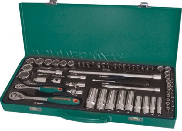 JONNESWAY S04H3157S 57PCS 1/4"&3/8" DR.COMBINATION SOCKET SET