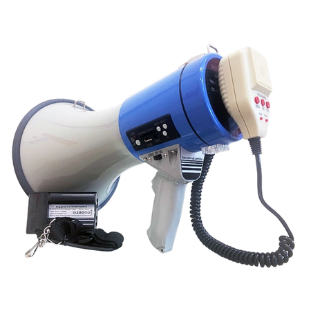 SHOW ER-66S 25W HAND HELD MEGAPHONE / MOTIVITY MER-66USB 50W HAND HELD MEGAPHONE WITH USB SHOW