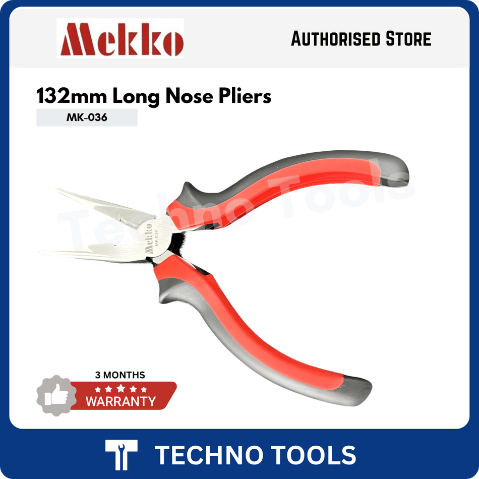MEKKO MK-036 132mm Long Nose Pliers | 3 Months Warranty