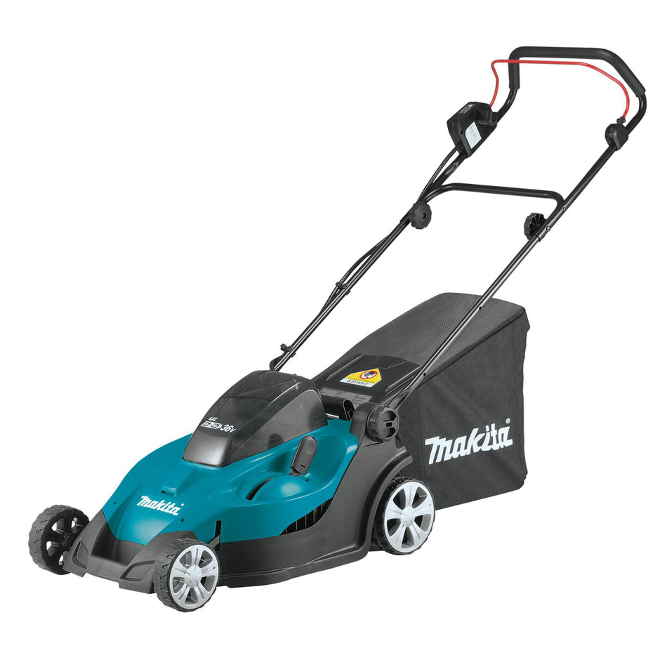 Makita DLM431Z: Cordless Lawn Mower, 36V, Blade Type 2 Tooth, Cutting Width 430mm, 3600rpm, 17.8kg