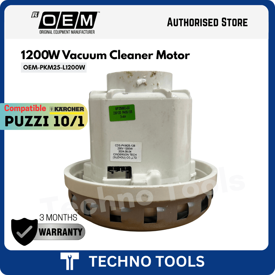 230V 1200W Vacuum Cleaner Motor for KARCHER 6.490-245.0 100% NEW AND ORIGINAL