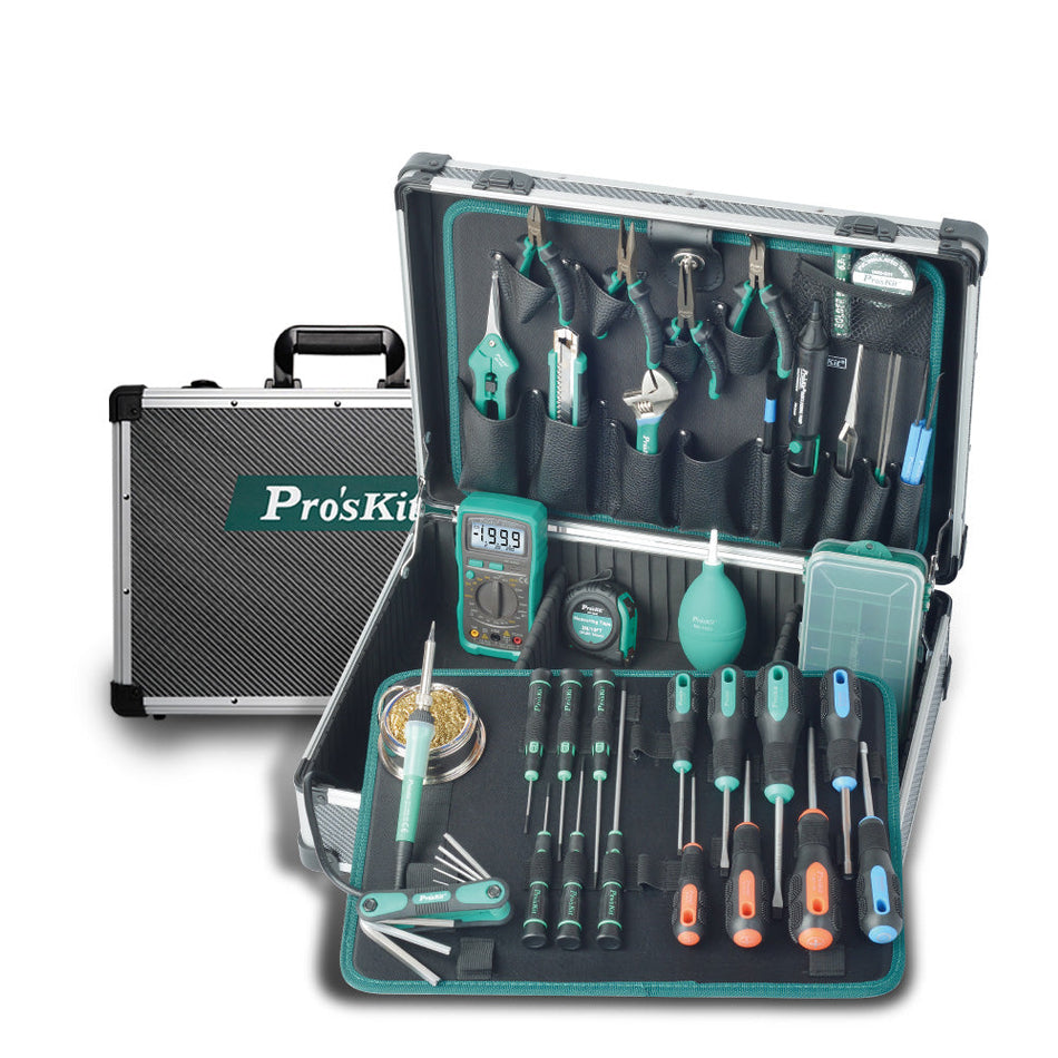 PRO'SKIT PK-1305NB Professional Engineer Repair Tool Set(220V), Replace Old Model of 1PK-1305NB