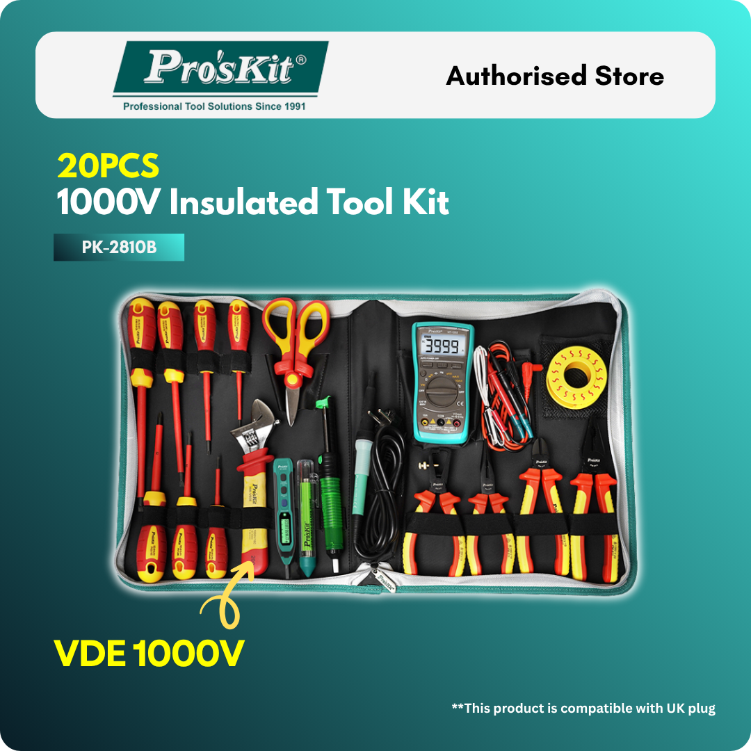 PRO'SKIT PK-2810B 20PCS INSULATED TOOL KIT PRO'SKIT