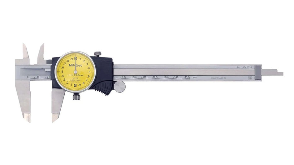 MITUTOYO 505-671 Dial Calipers 0-150mm