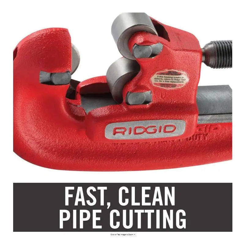 RIDGID pipe cutter is fast, clean for Heavy-Duty