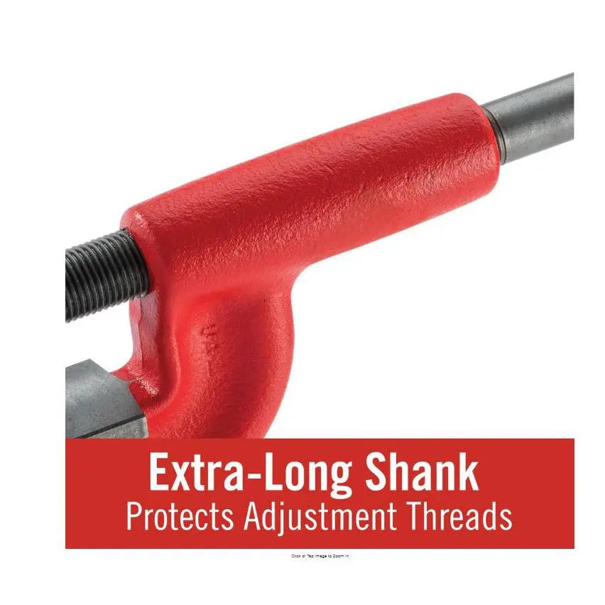 Extra-Long Shank to protects adjustment threads for RIDGID pipe cutter
