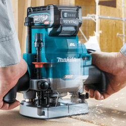 Makita RP001GZ 40V Cordless Router – Powerful Precision Cutting