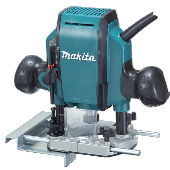 Makita RP0900 Plunge Router 6/8mm | Precision Wood Routing Tool MAKITA