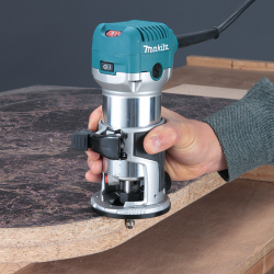 Makita RT0700C Trimmer 6/8mm | Compact Precision Wood & Edge Tool MAKITA