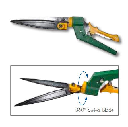 Remax 81-GC200 360° swivel blade grass shear also called as pruning shears, ergonomic design, 340mm overall length. Ideal for lawn edging & garden trimming. Shop now!