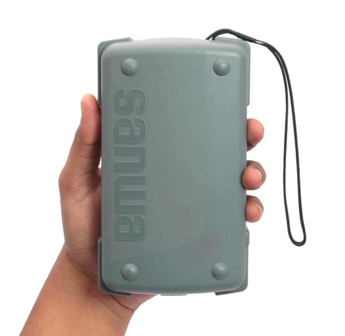 SANWA_CD800a2 digital multimeter on hand grabing easily