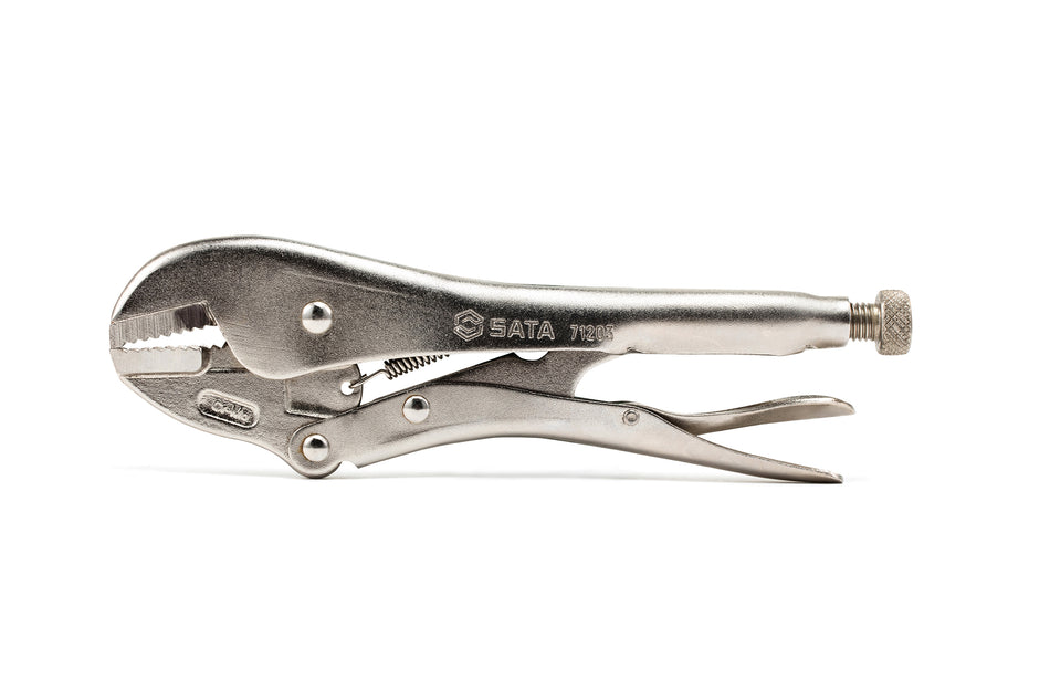 SATA 71202 Locking Pliers 7", Straight Jaw