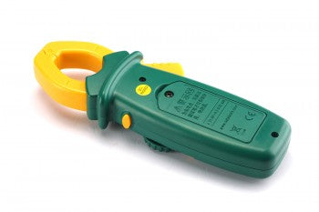 SATA 03022 AC/DC clamp multimeter measures voltage, current, resistance, capacitance & frequency with backlight & data-hold function.