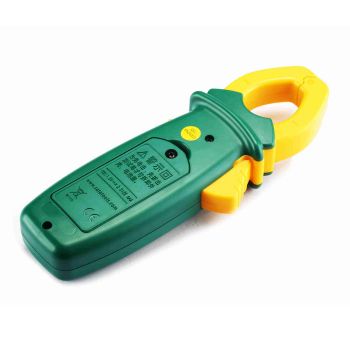 SATA 03022 AC/DC clamp multimeter measures voltage, current, resistance, capacitance & frequency with backlight & data-hold function.