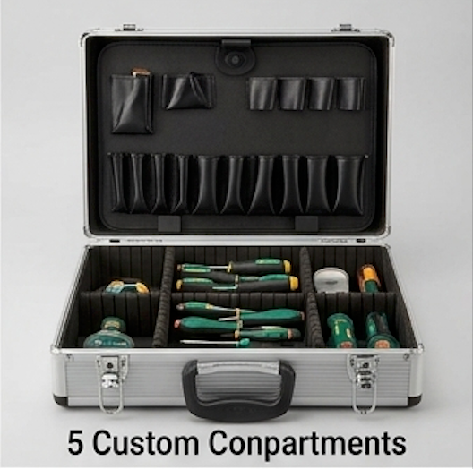SATA 03601 16" Aluminum Tool Box - Impact Resistant SATA