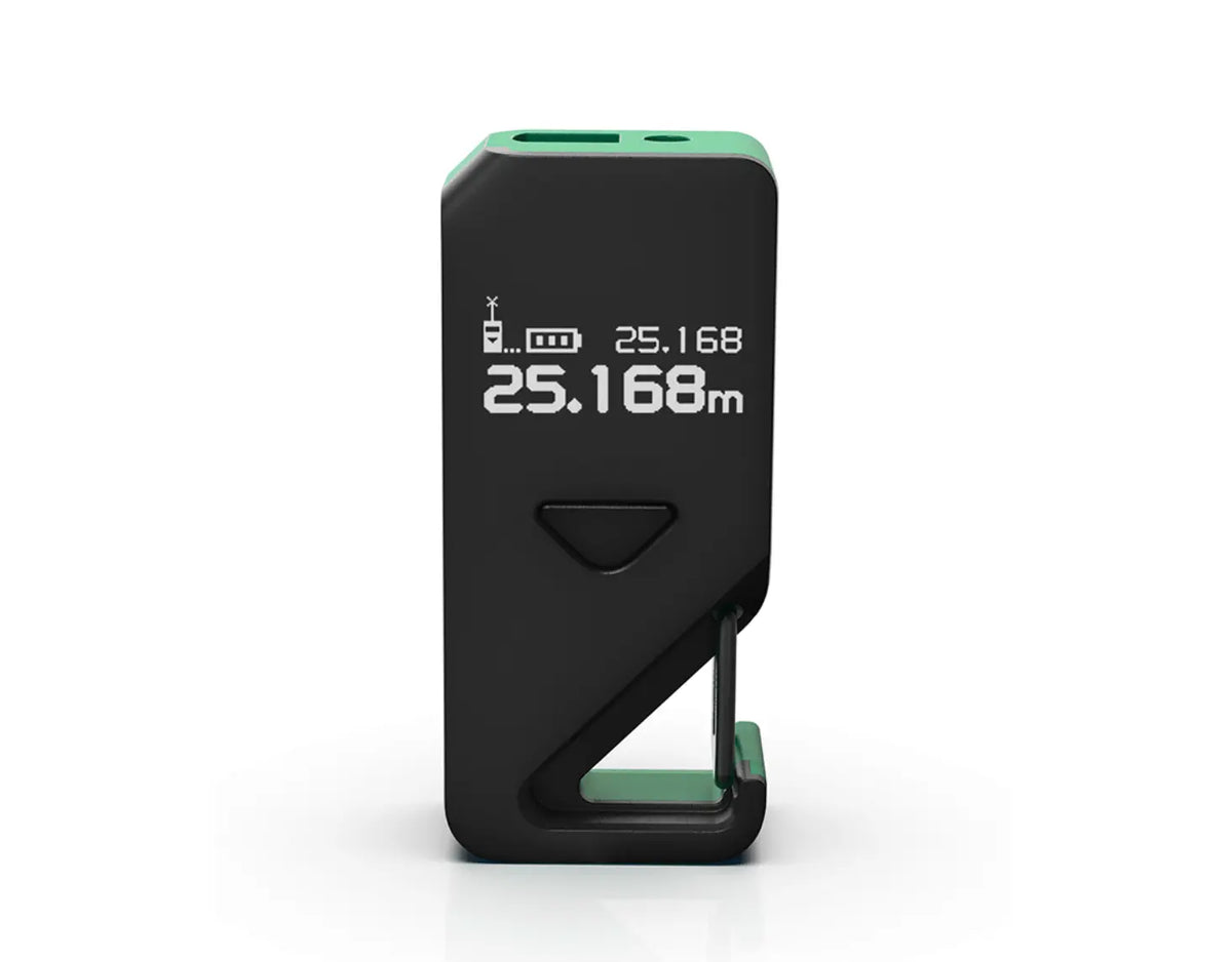 SATA 05202 CHARGEABLE COMPACT MINI AND ELEGANT LASER METER BY SATA, WITH ONLY ONE BUTTON