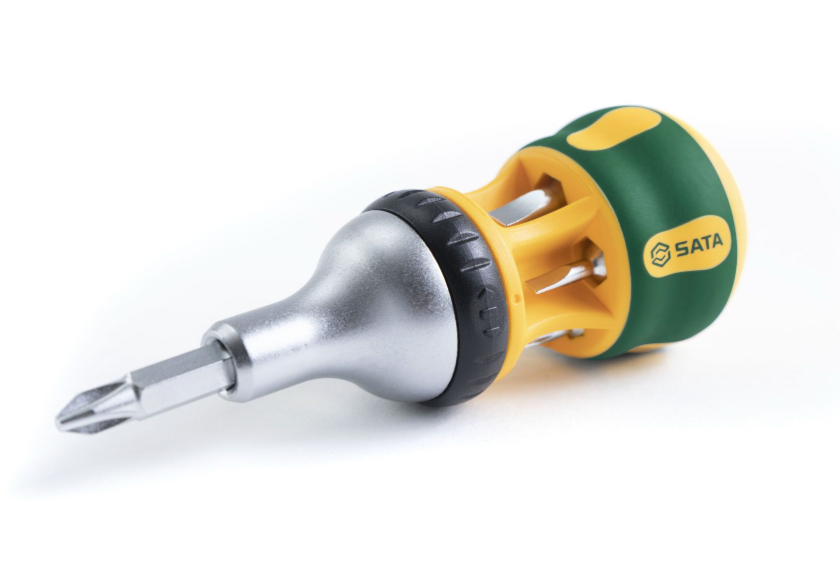 SATA 05428 7 In 1 mini Ratchet Screwdriver Set SATA