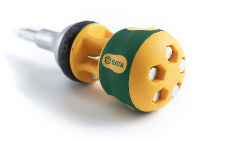 SATA 05428 7 In 1 mini Ratchet Screwdriver Set SATA