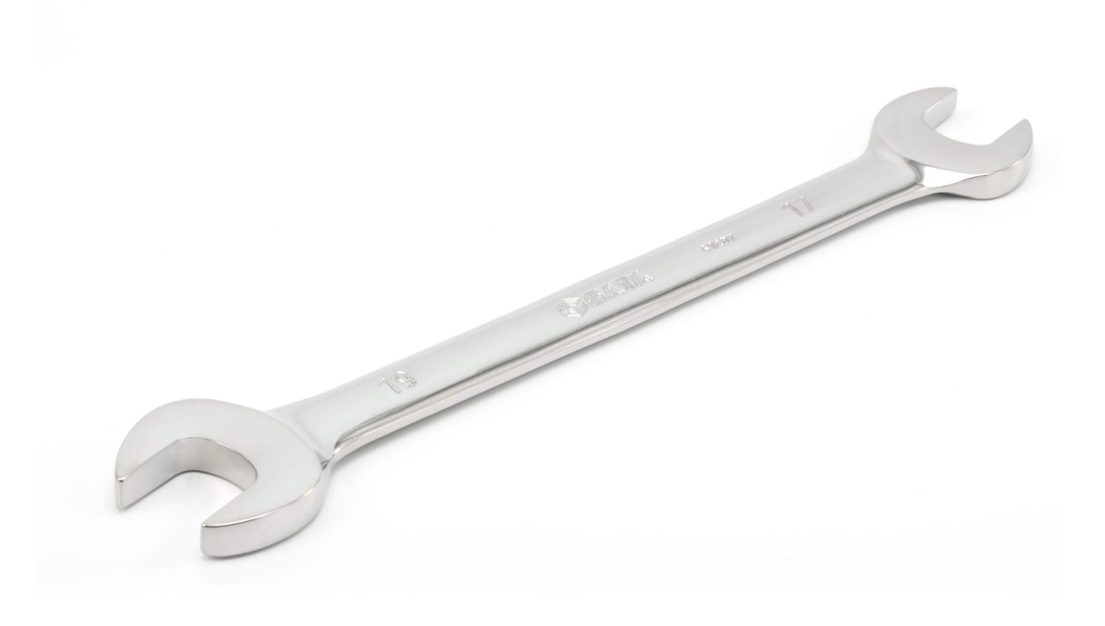 SATA 08010 10-piece double open end wrench set, metric 5.5-32mm. Durable, precision-forged wrenches for a wide range of fasteners.