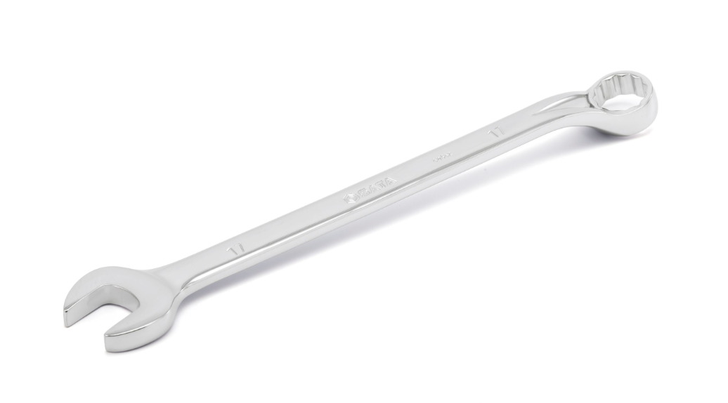 SATA 08018 17-piece offset combination wrench set, metric 6-22mm. Durable, precision-forged wrenches for a wide range of fasteners.