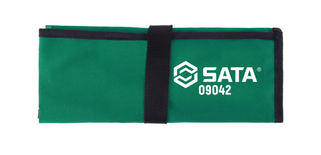 SATA 09042 7-piece flex head ratcheting wrench set, metric 10-19mm. Pivoting head for improved access in tight spaces.