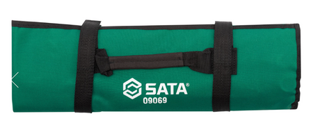 SATA 09069 14-piece full polish combination wrench set, SAE 3/8"-1-1/4". Durable, precision-forged for versatile use.