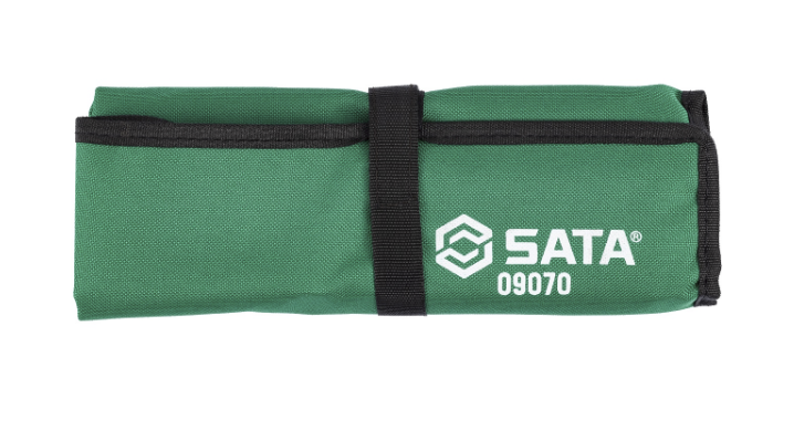 SATA 09070 7-piece combination wrench set, metric 8-19mm. Durable, precision-forged wrenches for everyday fastening tasks.