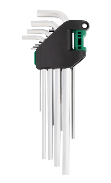 SATA 09104 12Pc Extra Long Hex Key Set - SAE SATA
