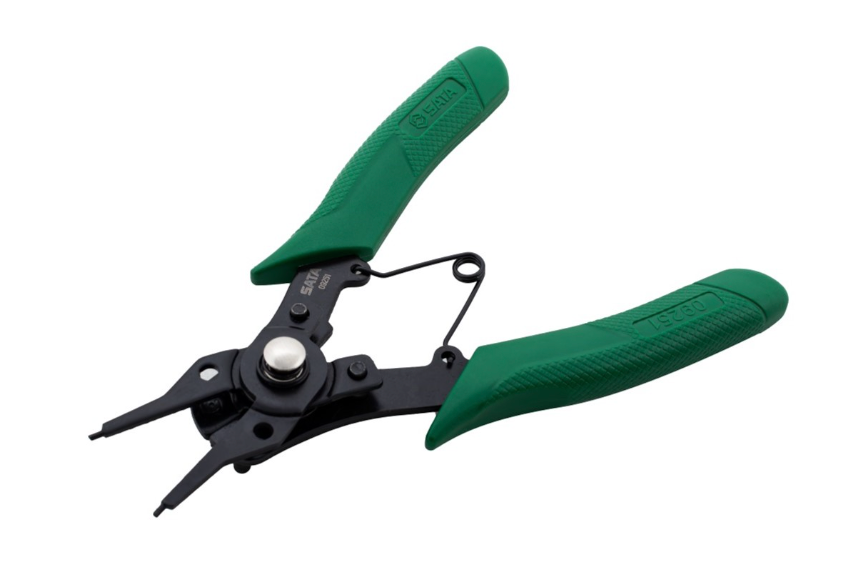 Shop the SATA 09251 5-Piece Convertible Snap Ring Pliers Set with straight & 45°/90° tips, 1.2mm & 1.4mm sizes. Versatile, durable. Lifetime warranty.
