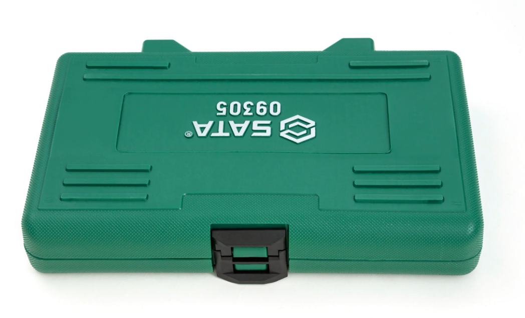 Shop the SATA 09305 8-Piece A Series Torx® Screwdriver Set: sizes T8-T40, 75-100mm lengths, durable storage case. Precision tips for secure fastening.