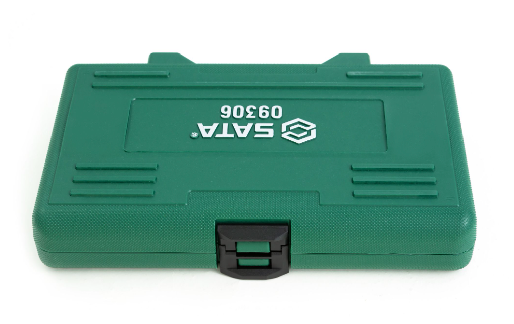 Shop the SATA 09306 8-Piece A Series Combination Screwdriver Set: slotted & Phillips tips, sizes #1-#2 & 5-6mm, 38-150mm lengths. Durable storage case.
