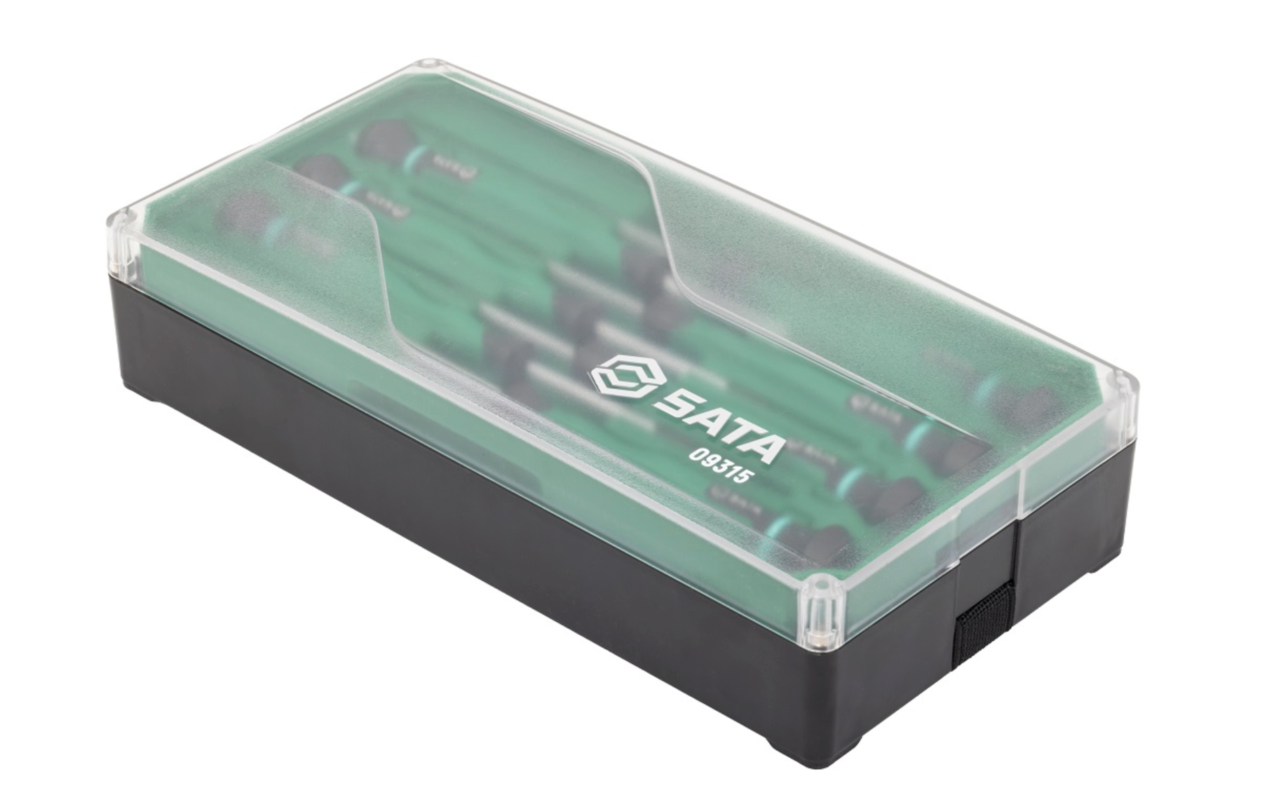 Shop the SATA 09315 7-Piece Precision Torx® Screwdriver Set: SVCM+ alloy steel, sizes T5-T15, rotary cap design. Ideal for electronics. Lifetime warranty.