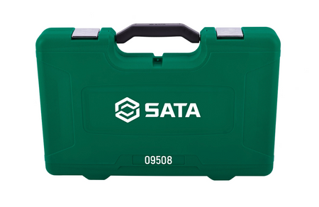 Shop the SATA 09508 50-Piece Automotive Tool Set: 1/2" Dr sockets, wrenches, hex keys, multimeter & more. Complete mechanics kit in a durable case.