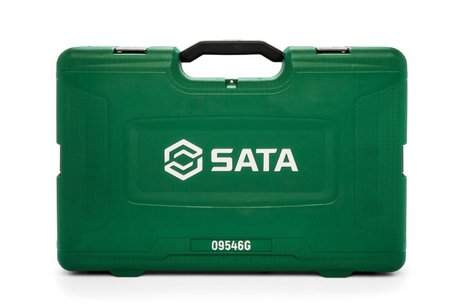 Master any job with the SATA 09546G 180-piece metric ratchet & socket set. Includes 1/4", 3/8", and 1/2" drives in a robust, organized storage case.