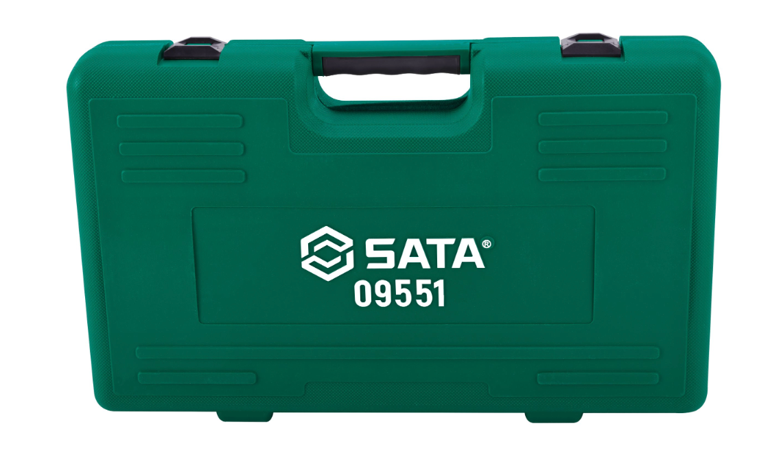 Keep elevators running with the SATA 09551 33-piece repair tool set. Includes specialized wrenches, pliers, and testing tools in a durable, organized case.
