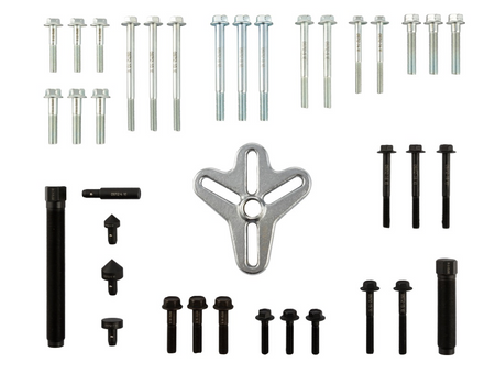 SATA 09712 37-Piece Bolt Grip Puller Set - Professional Mechanic Tool SATA