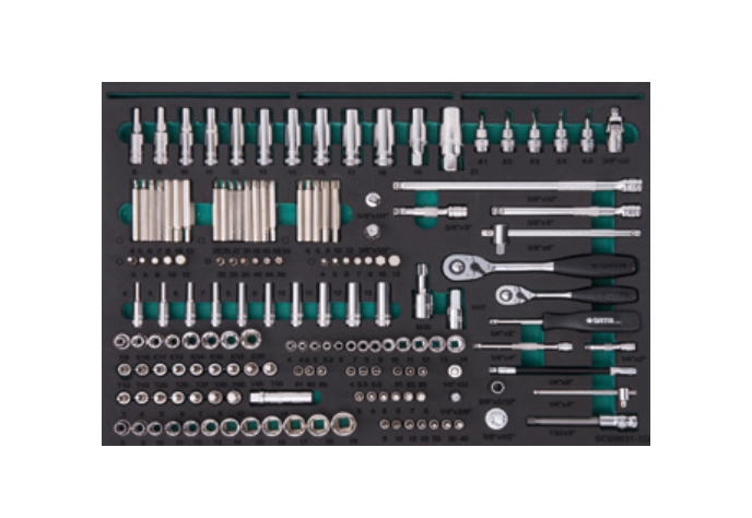 Upgrade your shop with the SATA 09931-1 368-piece automotive tool set insert. Precision foam inserts and professional tools without the cabinet. Shop now.