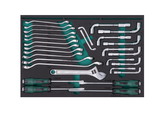 Upgrade your shop with the SATA 09931-1 368-piece automotive tool set insert. Precision foam inserts and professional tools without the cabinet. Shop now.