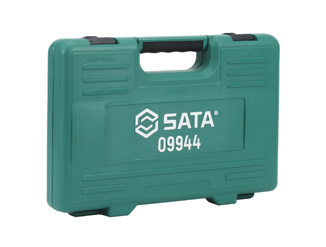 Shop the SATA 09944 58-Piece 3/8" Dr. Socket Set: sockets, deep sockets, Torx & hex bits, extension bars. Complete socket set in a durable case.