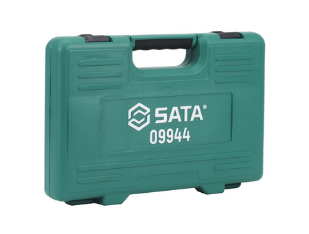 Shop the SATA 09944 58-Piece 3/8" Dr. Socket Set: sockets, deep sockets, Torx & hex bits, extension bars. Complete socket set in a durable case.