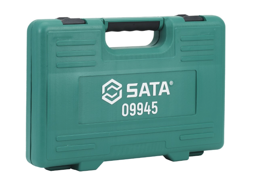 Shop the SATA 09945 34-Piece 1/2" Dr. Socket Set: bihexagon sockets, deep sockets, Torx bits, ratchet & extensions. Complete kit in a durable case.