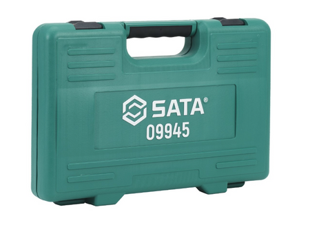 Shop the SATA 09945 34-Piece 1/2" Dr. Socket Set: bihexagon sockets, deep sockets, Torx bits, ratchet & extensions. Complete kit in a durable case.
