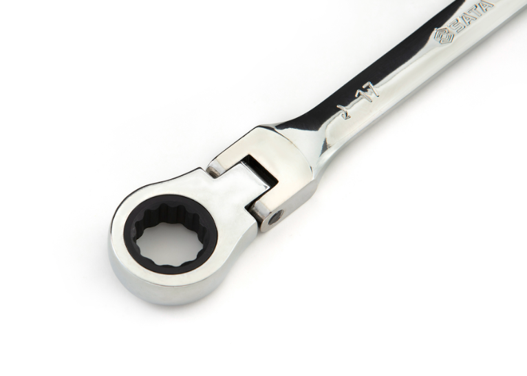SATA 46401-46422 Flex Head Ratcheting Wrench Metric 8-25MM SATA