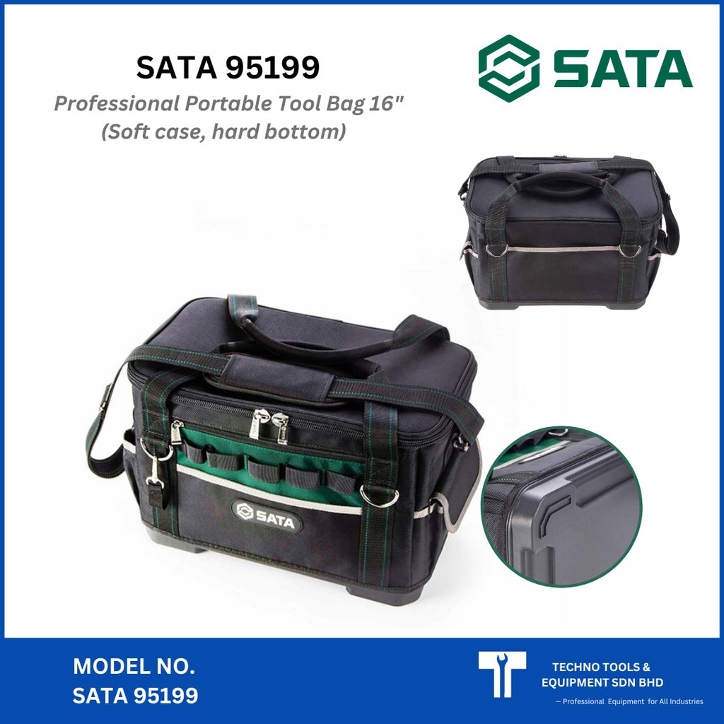 SATA 95199 Professional Portable Tool Bag 16" SATA