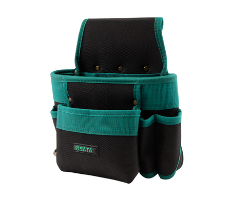 SATA 95212T5 6 pocket belt pouch front view