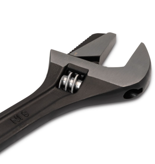 SATA ST09000 11-piece pass-thru adjustable wrench set, 8" wrench + 10 vortex sockets, 10-19mm. Lifetime warranty included.