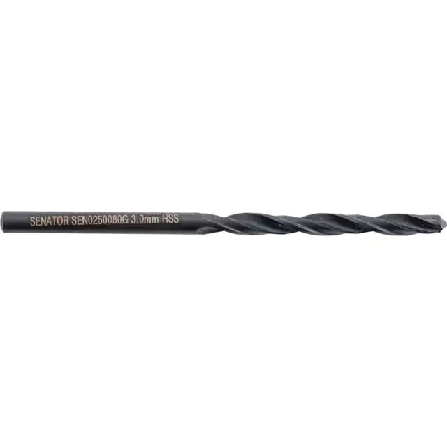 Senator 3.00mm HSS Jobber Drill Bit SEN0250080G SENATOR