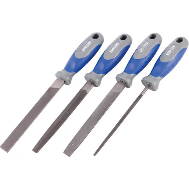 Senator 4-Piece Engineers File Set 150-250mm Bastard & Second Cut SENATOR